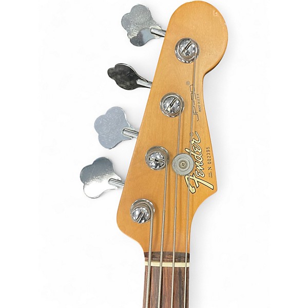 Vintage 1990s Fender JP-90 Bass Black Electric Bass Guitar