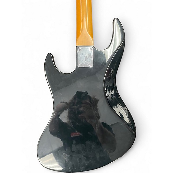 Vintage 1990s Fender JP-90 Bass Black Electric Bass Guitar