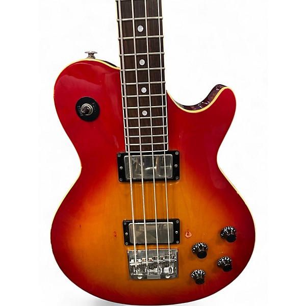 Used Greco LGB-100 Short Scale Cherry Sunburst Electric Bass Guitar