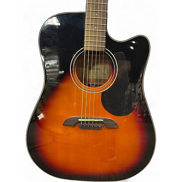 Used Alvarez RD-20SC 2 Tone Sunburst Acoustic Electric Guitar