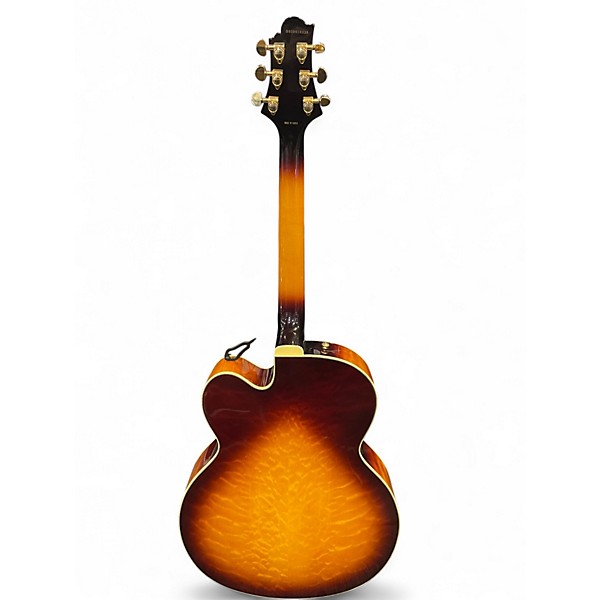 Used Greg Bennett Design by Samick JZ-2 Sunburst 2 Tone Sunburst Hollow Body Electric Guitar