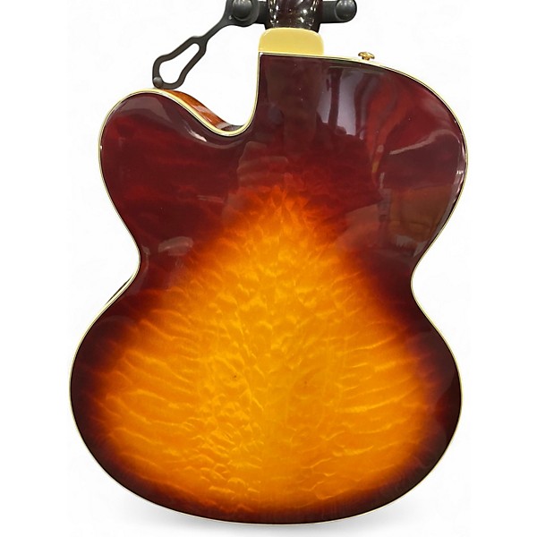 Used Greg Bennett Design by Samick JZ-2 Sunburst 2 Tone Sunburst Hollow Body Electric Guitar