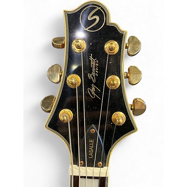 Used Greg Bennett Design by Samick JZ-2 Sunburst 2 Tone Sunburst Hollow Body Electric Guitar