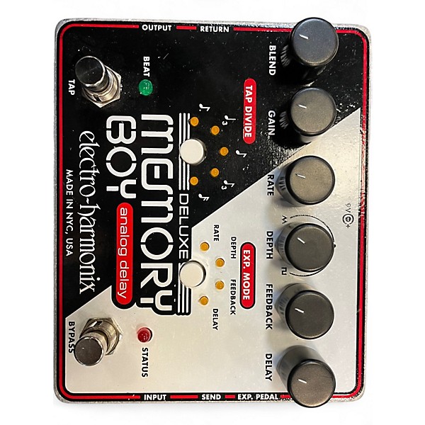 Used Electro-Harmonix Deluxe Memory Boy Delay Effect Pedal