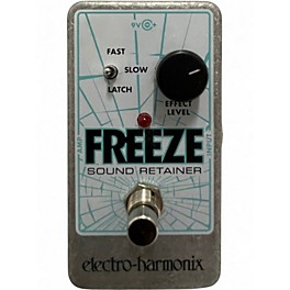 Used Electro-Harmonix Freeze Sound Retainer Compression Effect Pedal