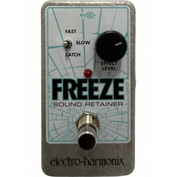 Used Electro-Harmonix Freeze Sound Retainer Compression Effect Pedal