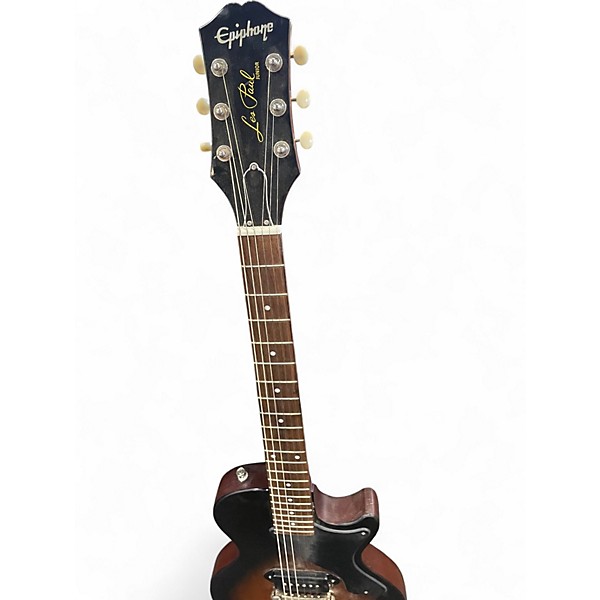 Used Epiphone Les Paul Junior 2 Color Sunburst Solid Body Electric Guitar