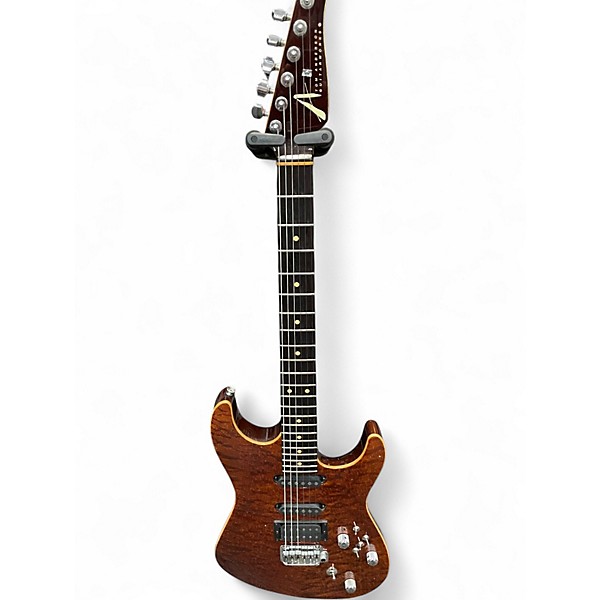 Used Tom Anderson Drop Top Brown Sunburst Solid Body Electric Guitar