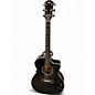 Used Taylor 214CE-BLK DLX Black Acoustic Electric Guitar