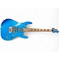 Used Nicon FAST FINGERS Placid Metallic Blue Solid Body Electric Guitar thumbnail