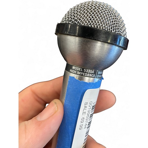 Used Shure 533SA Dynamic Microphone