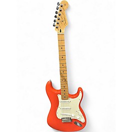 Used 2024 Fender Player Plus Stratocaster Fiesta Red Solid Body Electric Guitar