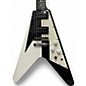 Used Dean Michael Schenker Retro Black and White Solid Body Electric Guitar