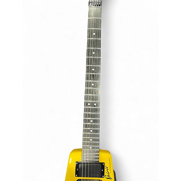 Used Spirit GT PRO Yellow Solid Body Electric Guitar