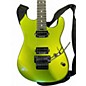 Used Charvel Pro Mod San Dimas HH FR Lime Green Solid Body Electric Guitar