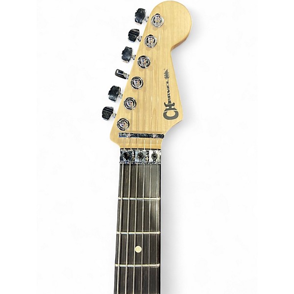 Used Charvel Pro Mod San Dimas HH FR Lime Green Solid Body Electric Guitar