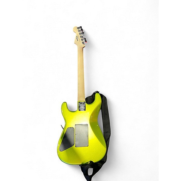 Used Charvel Pro Mod San Dimas HH FR Lime Green Solid Body Electric Guitar