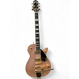 Used Gretsch Guitars G6229TG CHAMPAGNE SPARKLE Solid Body Electric Guitar