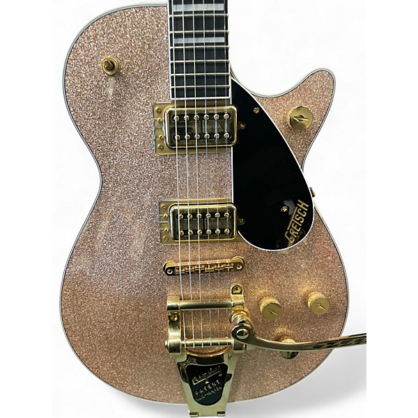 Used Gretsch Guitars G6229TG CHAMPAGNE SPARKLE Solid Body Electric Guitar
