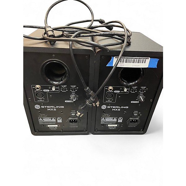 Used Sterling Audio MX5 Pair Powered Monitor
