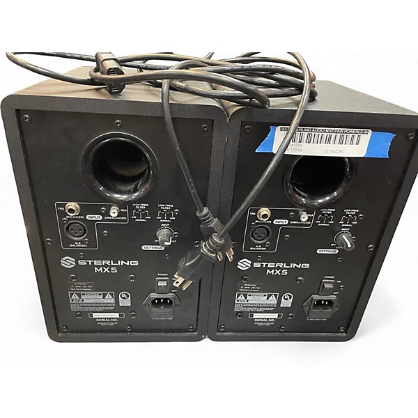 Used Sterling Audio MX5 Pair Powered Monitor