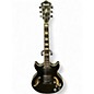 Used Ibanez AM77-NBK-12-01 BLACK SPARKLE Hollow Body Electric Guitar thumbnail