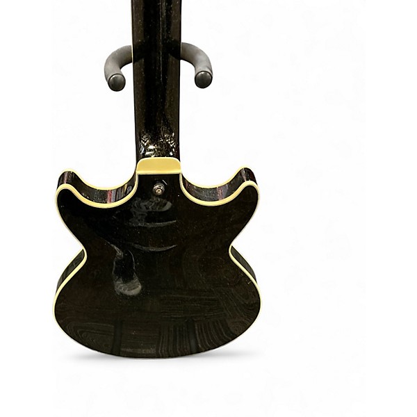 Used Ibanez AM77-NBK-12-01 BLACK SPARKLE Hollow Body Electric Guitar