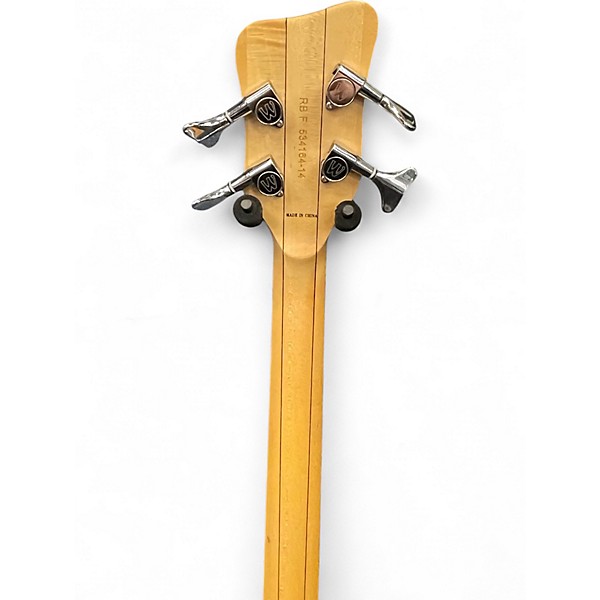 Used Warwick Corvette 4 String Black Electric Bass Guitar