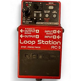 Used BOSS RC3 Loop Station Pedal