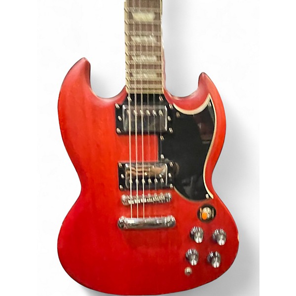 Used Epiphone SG Standard Red Solid Body Electric Guitar