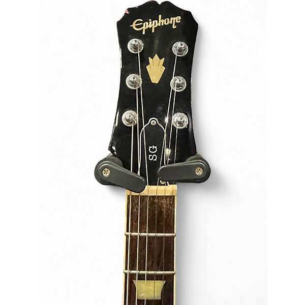 Used Epiphone SG Standard Red Solid Body Electric Guitar