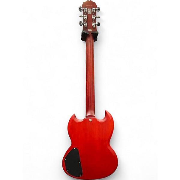 Used Epiphone SG Standard Red Solid Body Electric Guitar