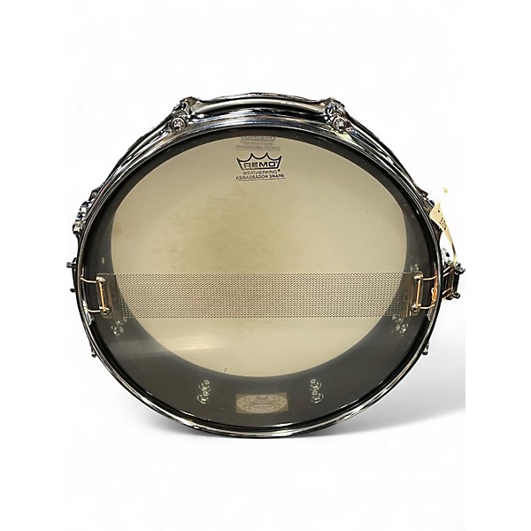 Used Pearl 13X3 Piccolo Steel Satin Black Drum