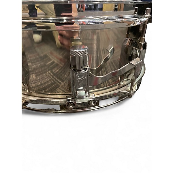 Used Pearl 14in STEEL SHELL SNARE STEEL Drum