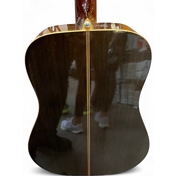 Used Epiphone 1970S  2 Color Sunburst Acoustic Guitar