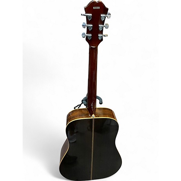 Used Epiphone 1970S  2 Color Sunburst Acoustic Guitar