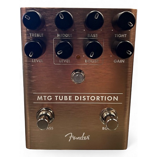 Used Fender MTG TUBE DISTORTION Effect Pedal