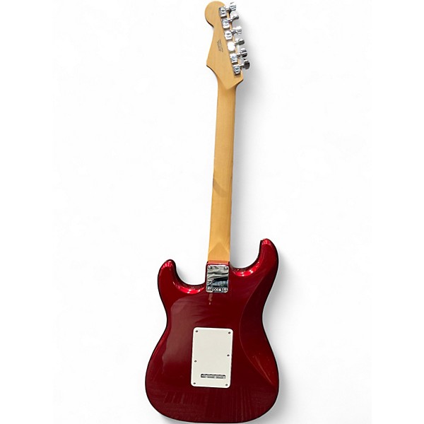 Used Fender Standard Stratocaster Metallic Red Solid Body Electric Guitar