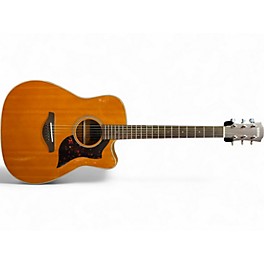 Used Yamaha A1M Natural Acoustic Electric Guitar