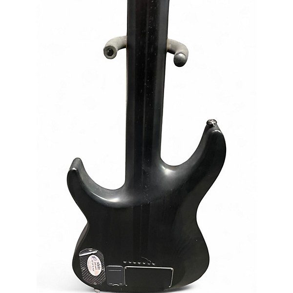 Used Schecter Guitar Research KM7 MII Trans Black Solid Body Electric Guitar