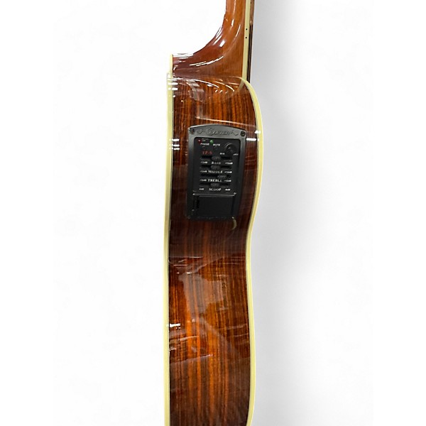 Used Crafter Guitars TC053N Natural Acoustic Electric Guitar