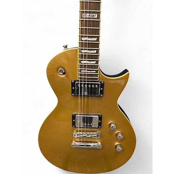 Used ESP LTD EC400 Gold Solid Body Electric Guitar