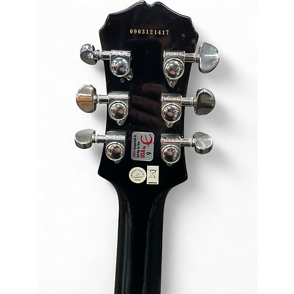 Used Epiphone Les Paul Standard BLACK Solid Body Electric Guitar