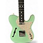Used Fender TWO TONE TELECASTER THINLINE Surf Green Hollow Body Electric Guitar