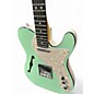 Used Fender TWO TONE TELECASTER THINLINE Surf Green Hollow Body Electric Guitar