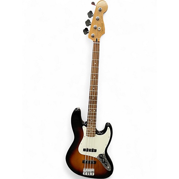 Used Fender Player Jazz Bass 2 Color Sunburst Electric Bass Guitar