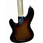 Used 2005 Fender American Deluxe Jazz Bass 3 Tone Sunburst Electric Bass Guitar