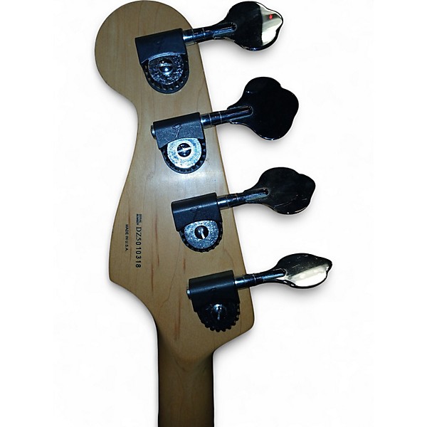 Used 2005 Fender American Deluxe Jazz Bass 3 Tone Sunburst Electric Bass Guitar