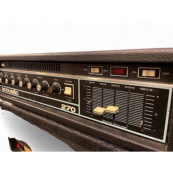 Vintage 1970s Acoustic 270 Bass Head Bass Amp Head