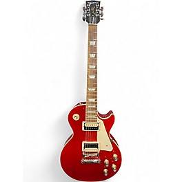 Used Gibson Les Paul Classic Trans Red Solid Body Electric Guitar